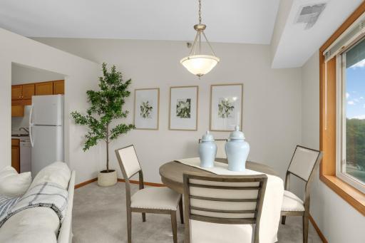 Inviting dining space perfect for meals and conversation