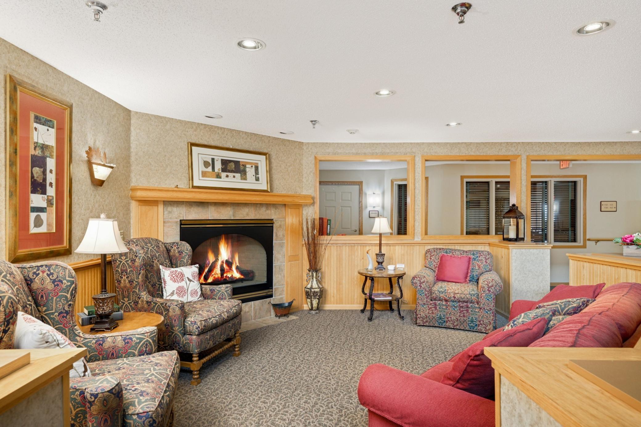 Enjoy inviting shared spaces perfect for conversation, activities, and making new friendships