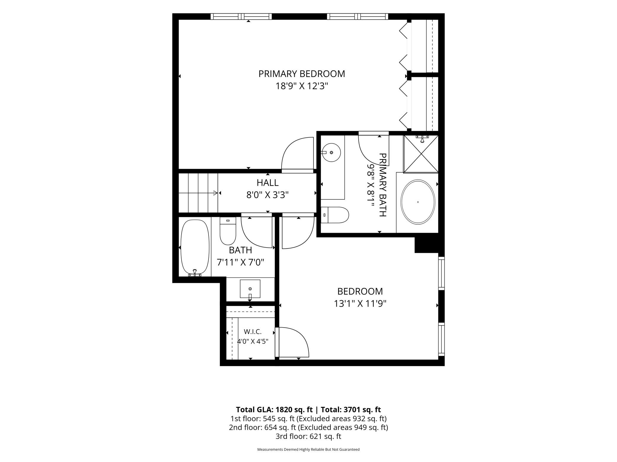 Upper level layout