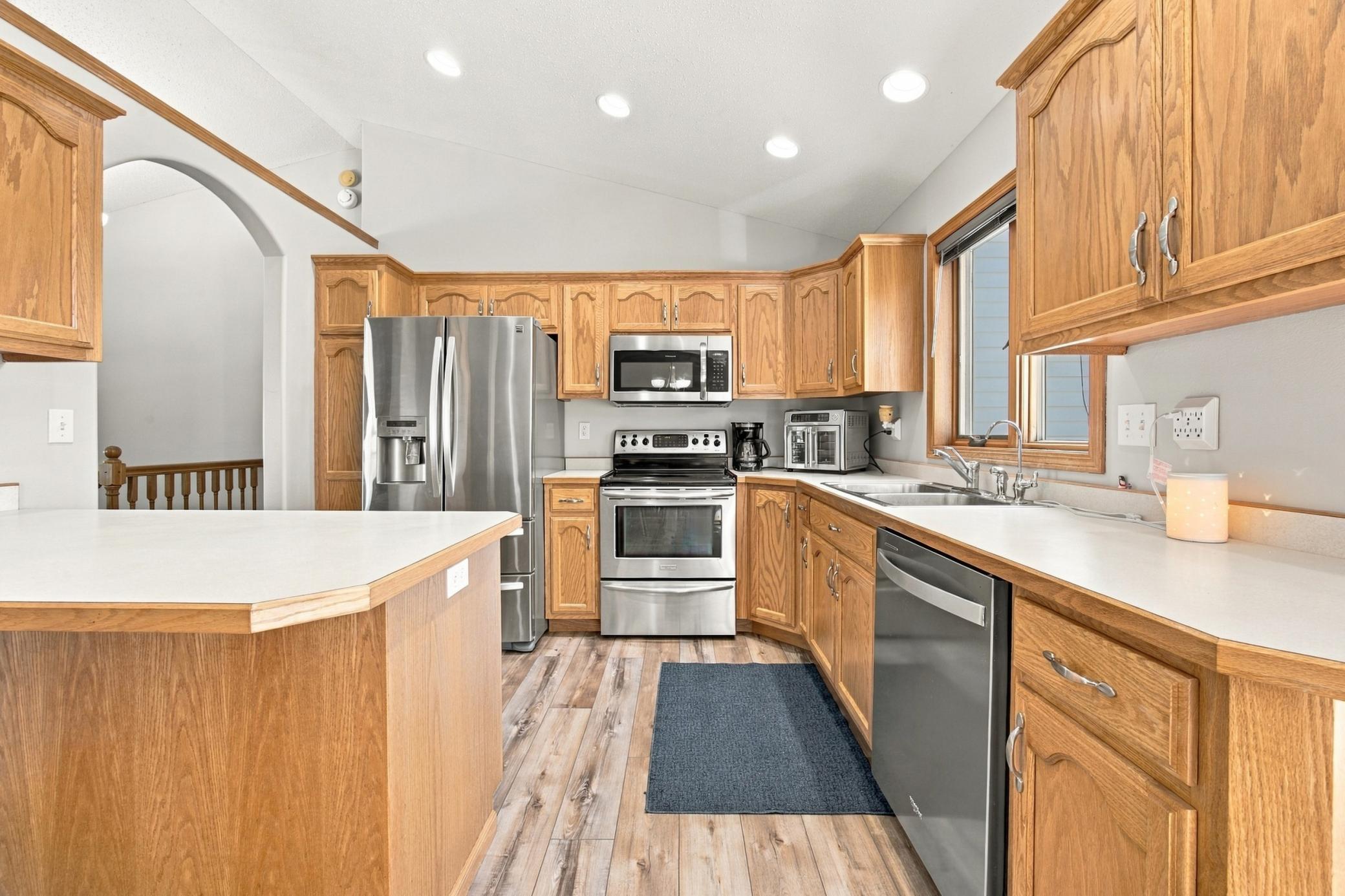 Lots of Cabinets for Storage!