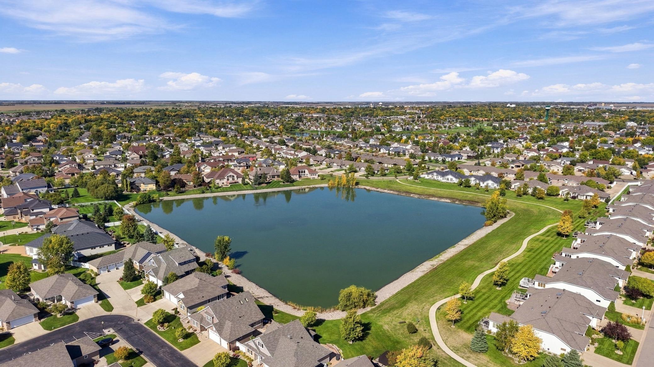 Pond & Walkways Nearby