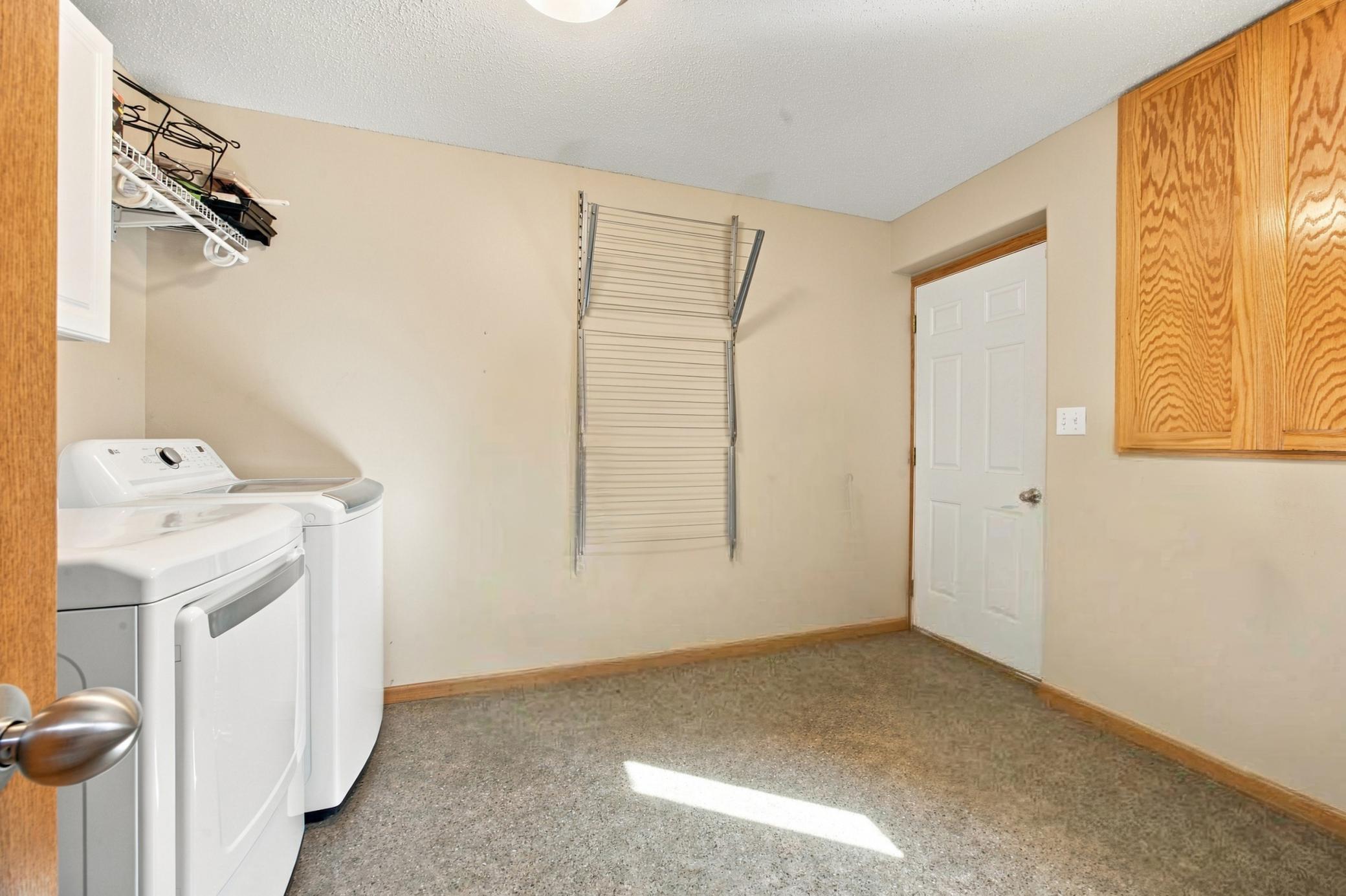 Laundry Room w/Storage (Lower Level) - Washer/Dryer Negotiable