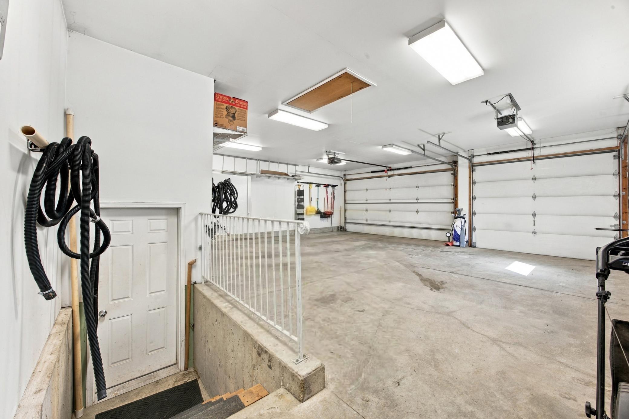 Garage Access from Lower Level