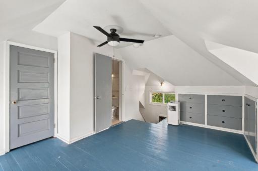 The 3rd level could have many possibilities. This space is complete with an attached 3/4th bathroom.