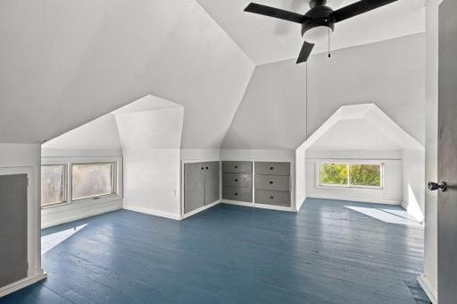 The 3rd level could have many possibilities. This space is complete with an attached 3/4th bathroom.