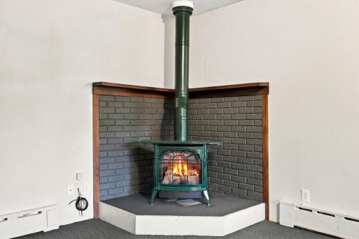 Cozy gas fireplace located in the living room!