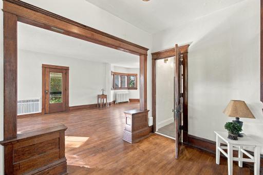 Wonderful natural light on the main level and stunning hardwood floors!