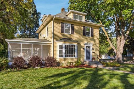 Large three season porch located off the side on the home.