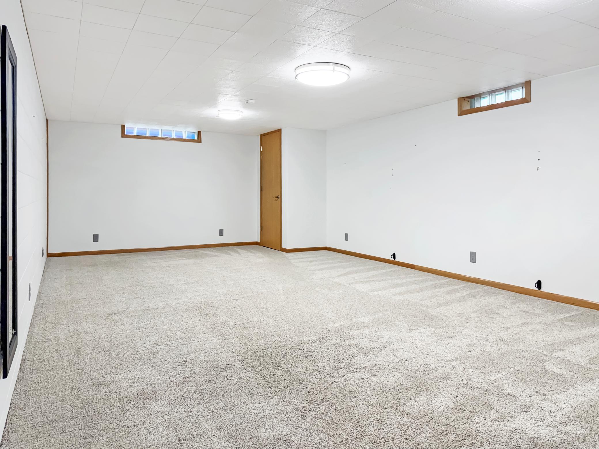 Large Basement Family Room