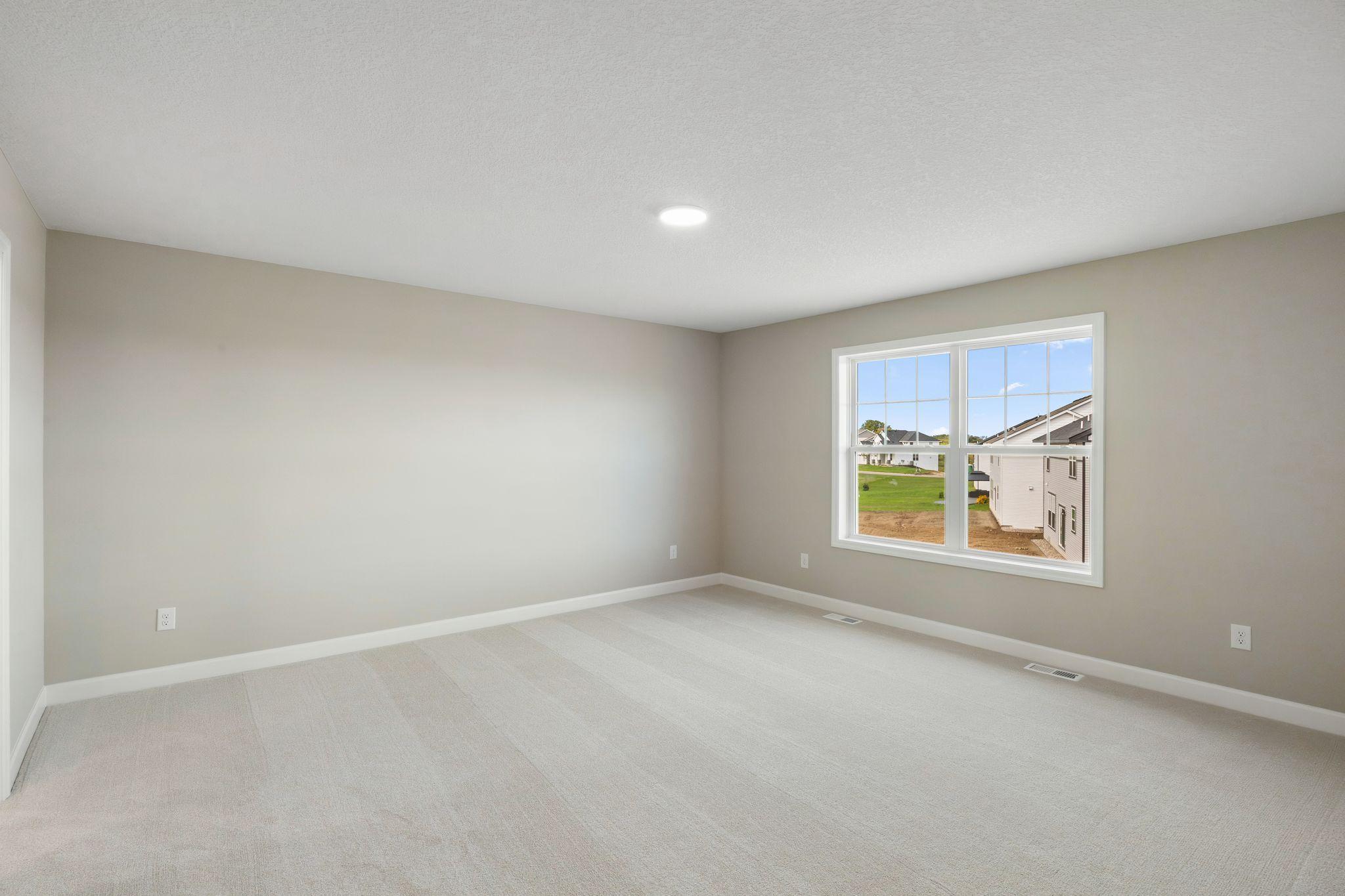Providing the upmost in privacy, the luxurious owner’s suite is located on the second level and has a walk-in closet and en-suite bathroom.