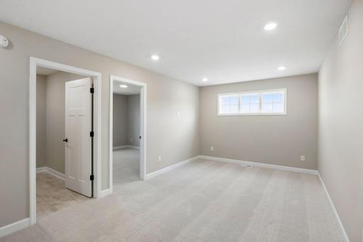 The loft area is located at the top of the stairs on the second floor and is well-suited for a living room or childrenâs area.