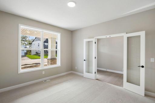 Perfect for an office space or recreation room, this flex space is well-suited for the unique needs of any homeowner.