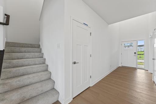 (Photo of a similar home, actual homes finished will vary) Make the best first impression with this bright and open foyer!