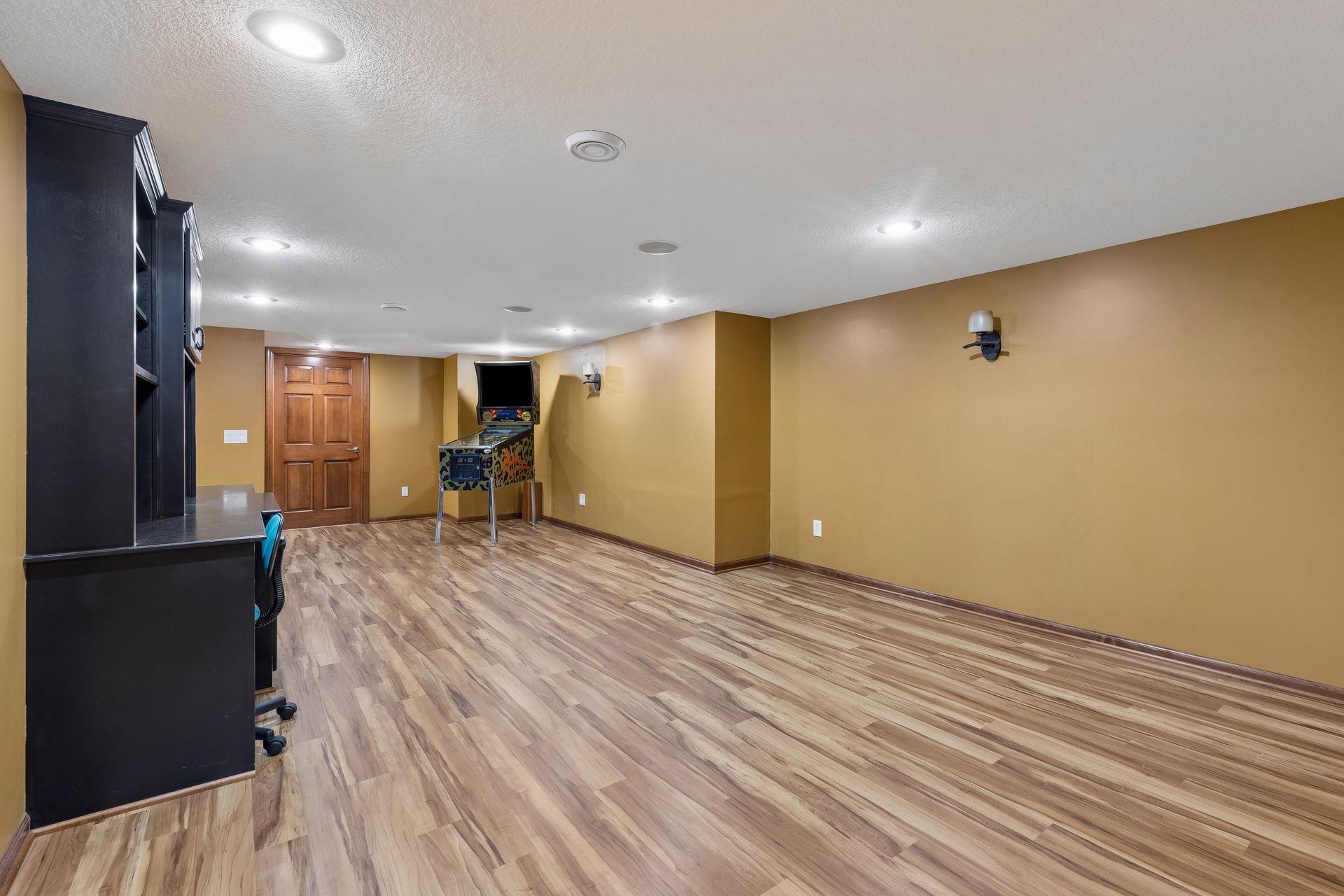 2nd game room area, shooting pucks