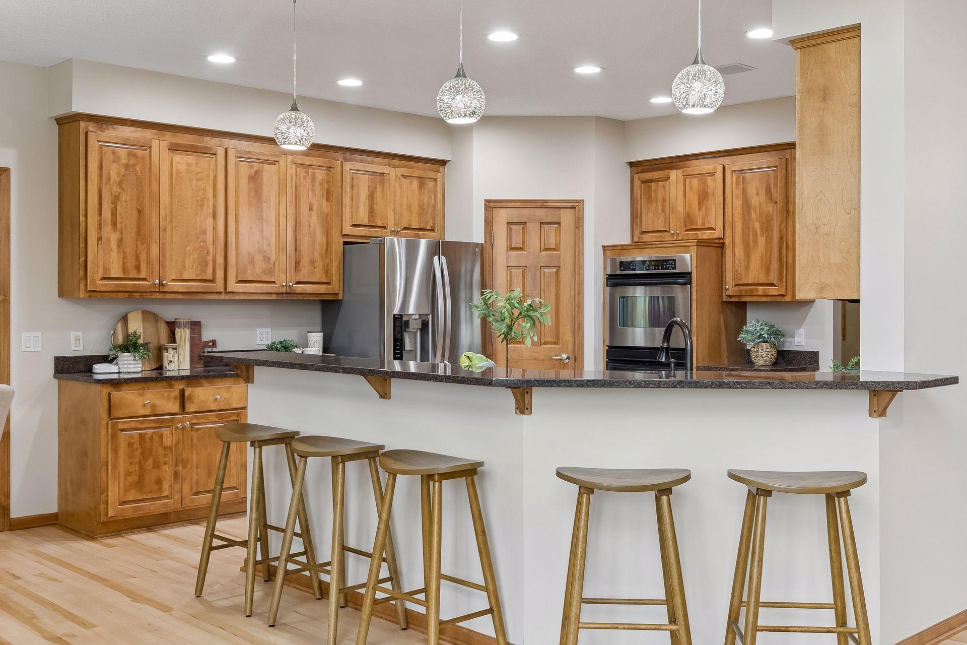 Open entertaining, Dbl oven