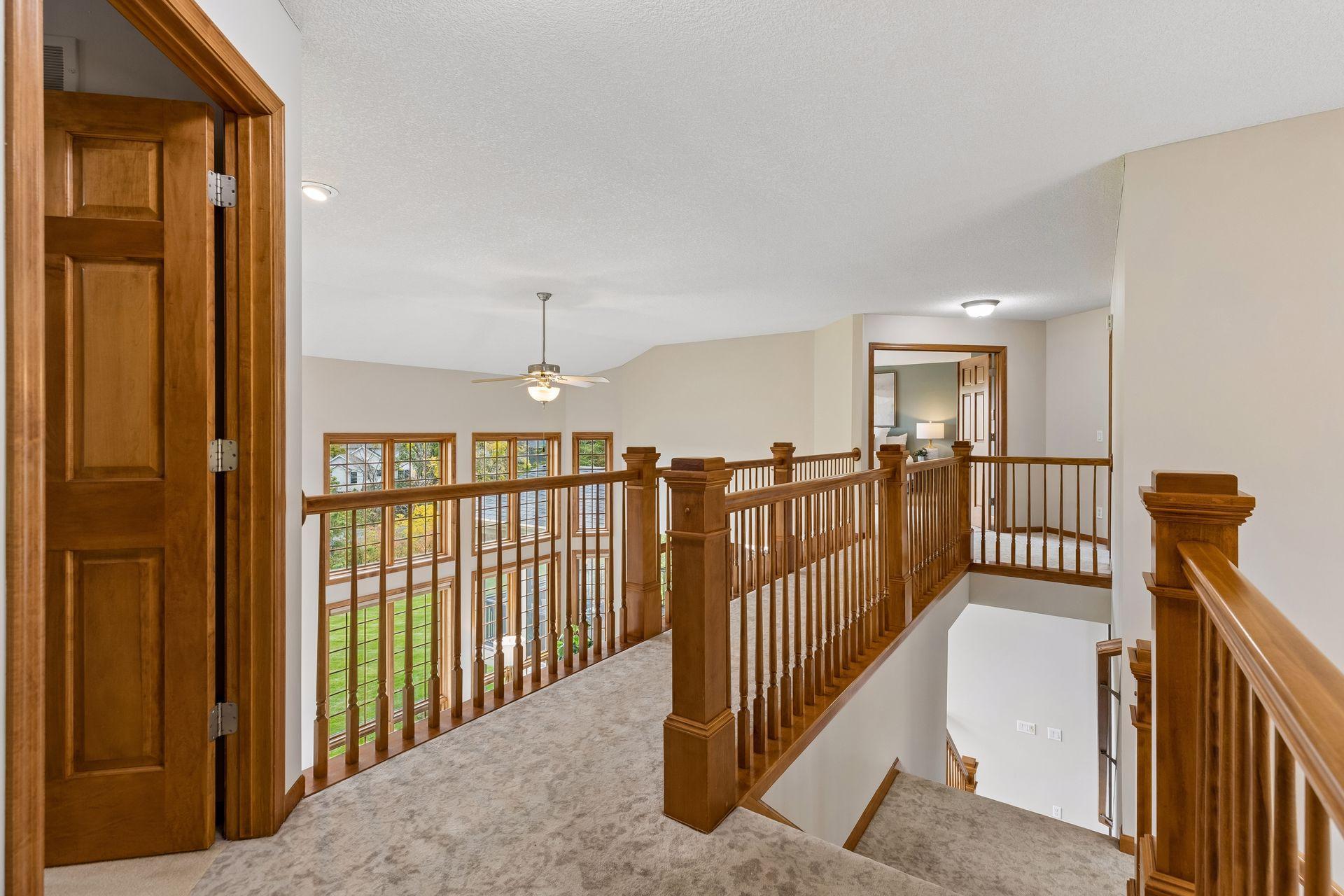 Cat walk vaulted ceiling