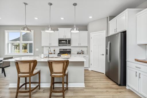 (All the following photos are of a similar home, actual finishes may vary.)