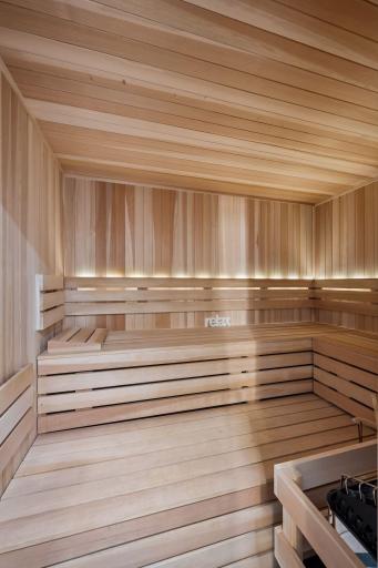 After a day on the lake, unwind and rejuvenate in the warmth of the sauna, creating a true resort-style experience at home, your guests may never want to leave!