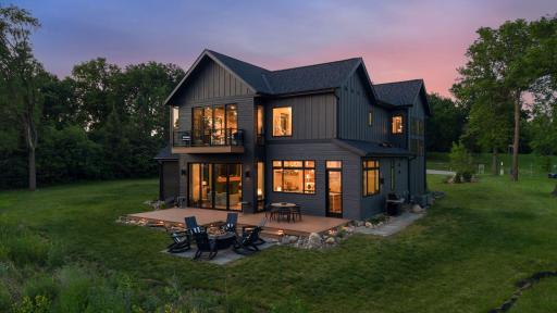 This exceptional Lake Koronis home offers the rare combination of breathtaking 180Â° waterfront views, modern design, and true maintenance-free ownership.
