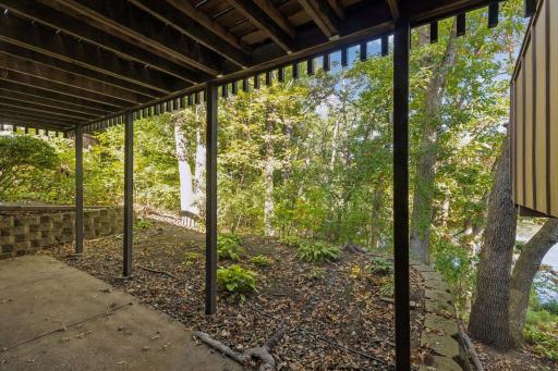 Patio off of the lower level family room
