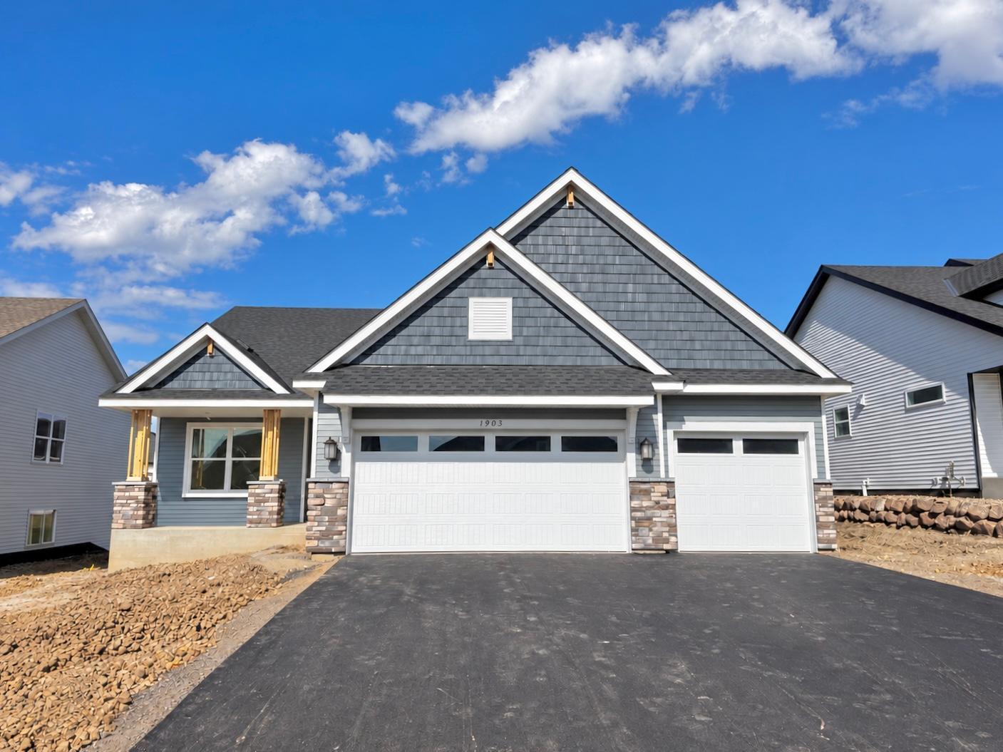 Welcome to 1903 Dogwood Ct! (Photo is of the actual home in progress.)