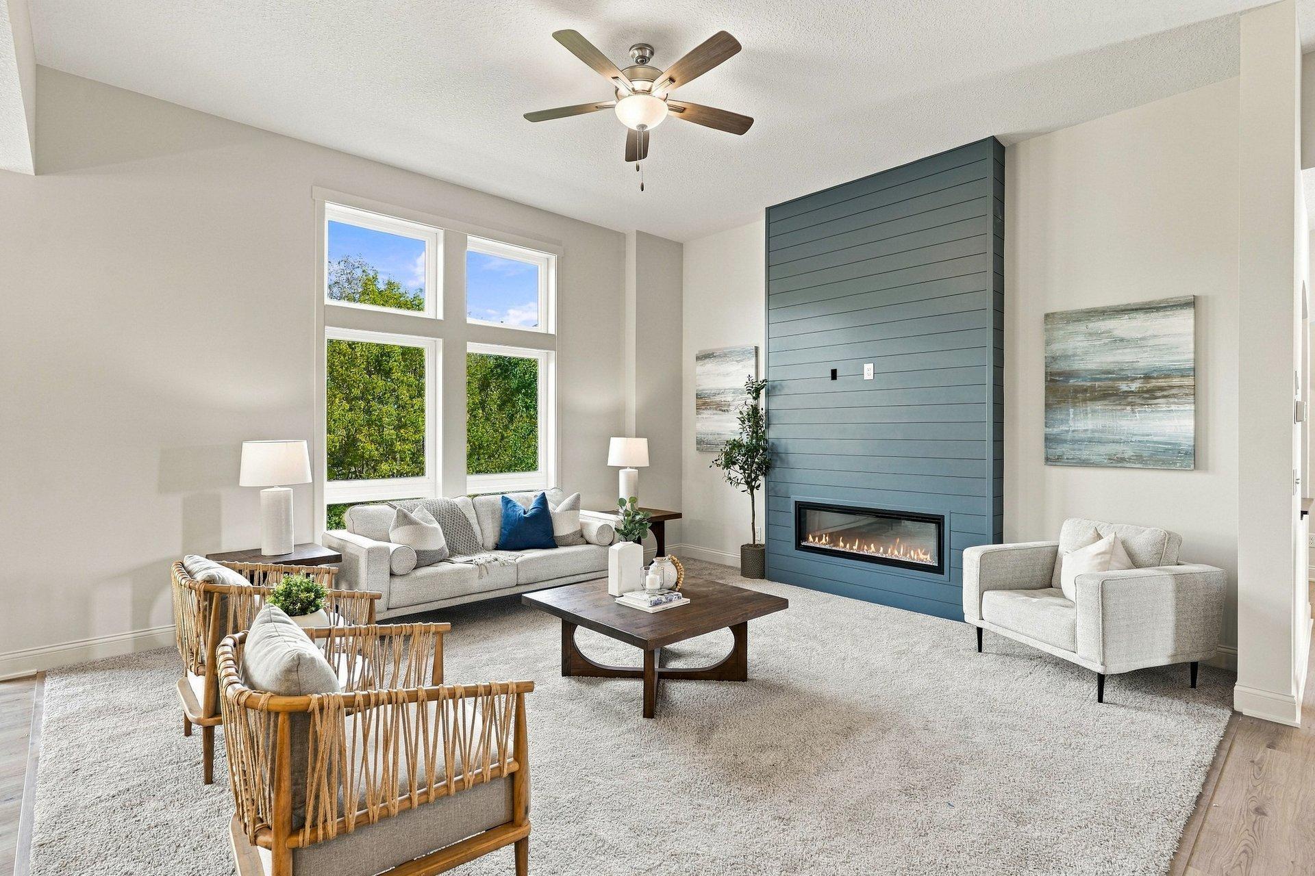 Living room on main floor