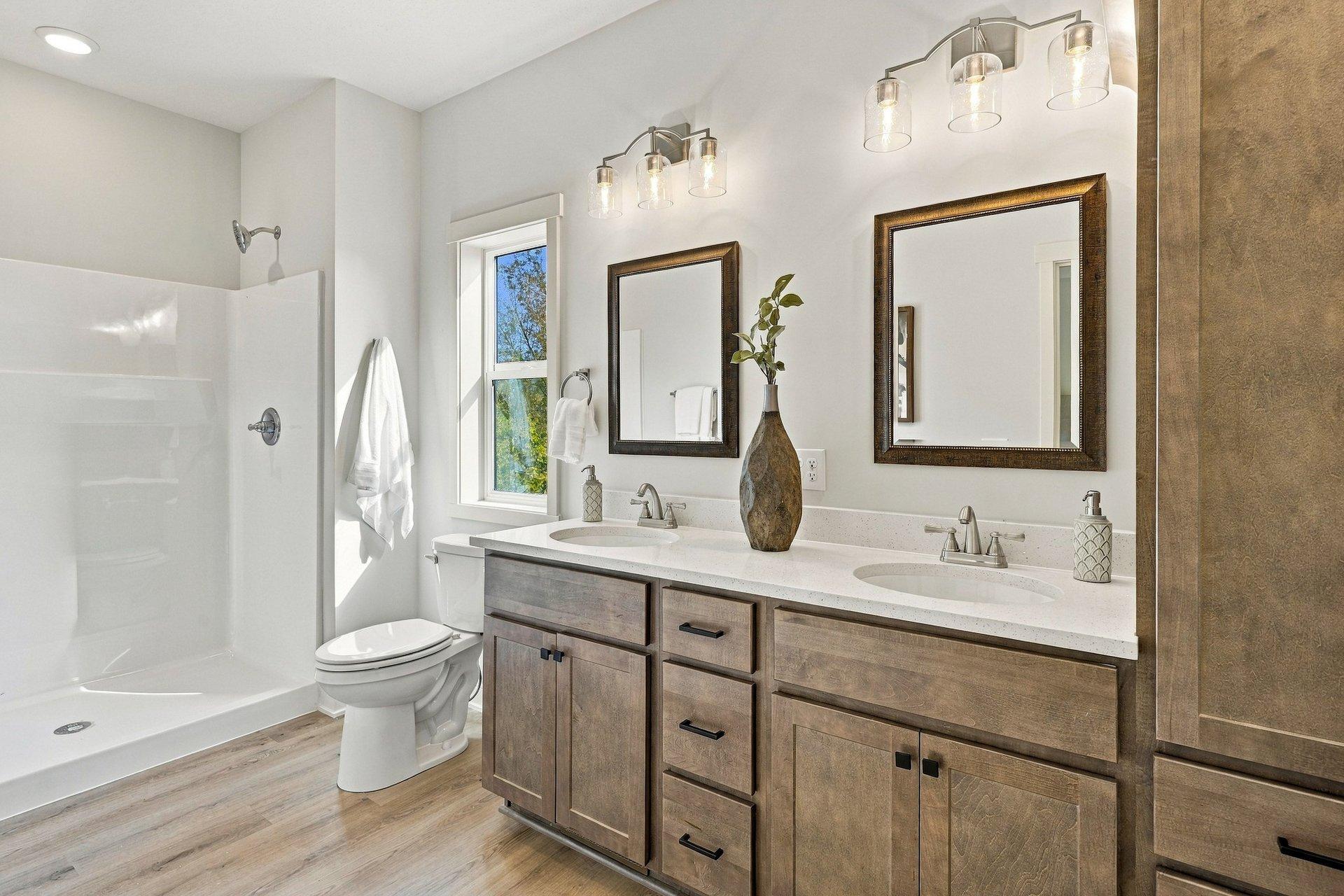 Private primary bathroom