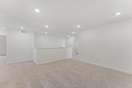 The top floor presents a spacious loft with the flexibility to accommodate a variety of needs. Itâs great as another entertainment area shared among family.