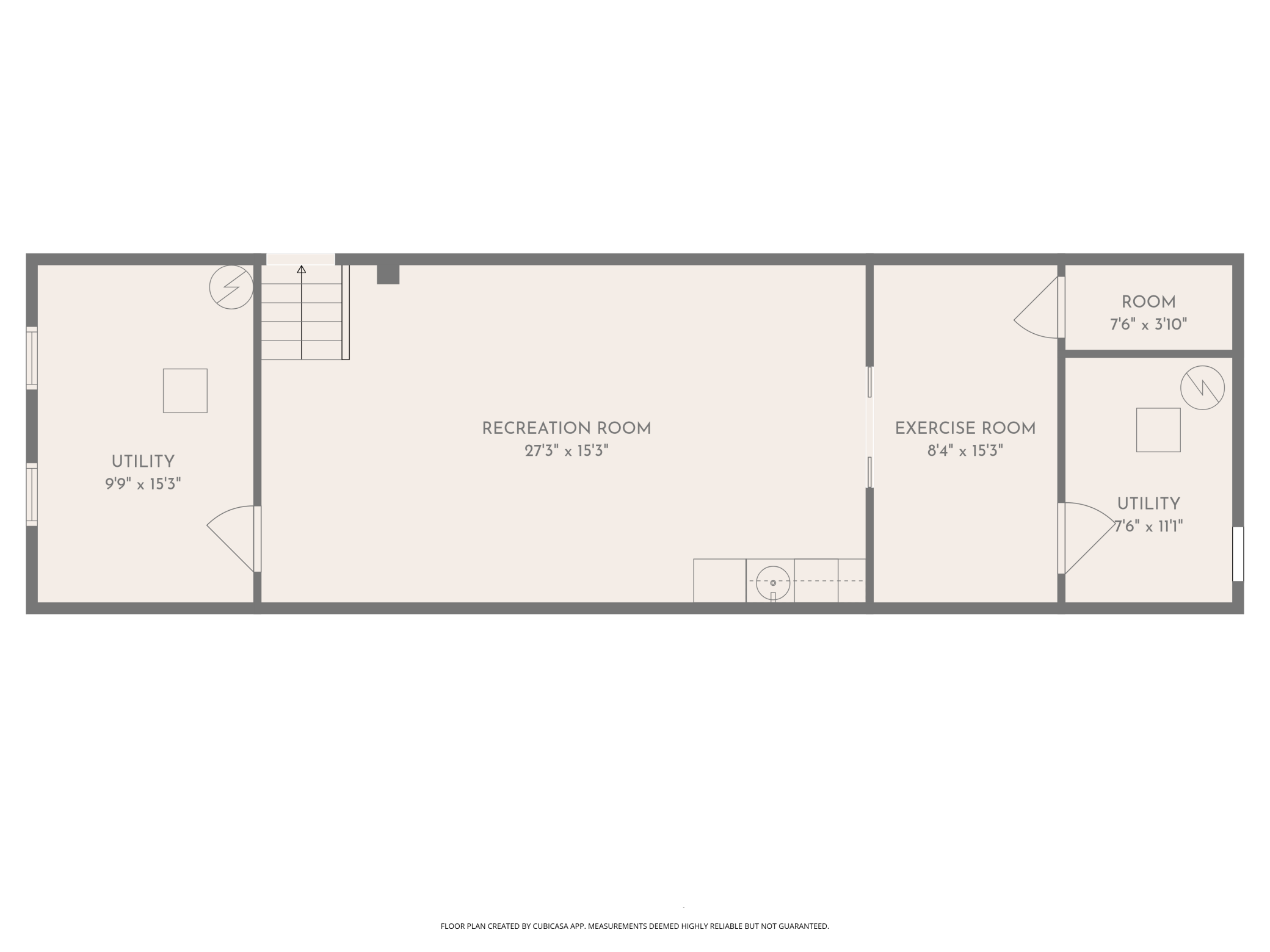 The newly finished basement boasts a dedicated exercise room, a large and flexible recreation room with a custom dry bar and ample storage. Two separate furnace/AC systems and two water heaters offer redundancy in the two drywalled utility rooms.