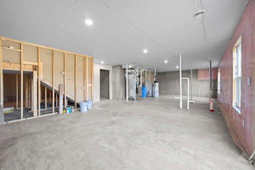 Unfinished Basement waiting for you to make it your own!