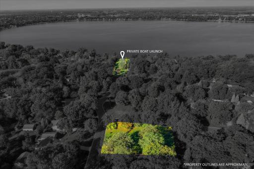 This .682-acre corner lot offers a combination of open, buildable space and mature trees, creating a peaceful, picturesque setting.