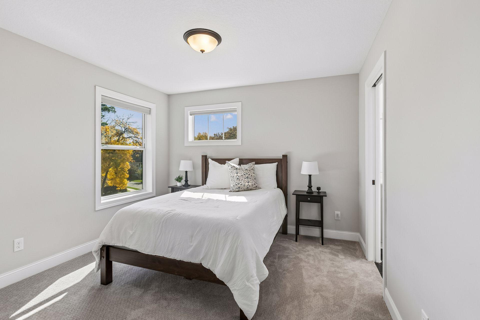 Beautifully appointed bedroom #3 offers a comfortable retreat.