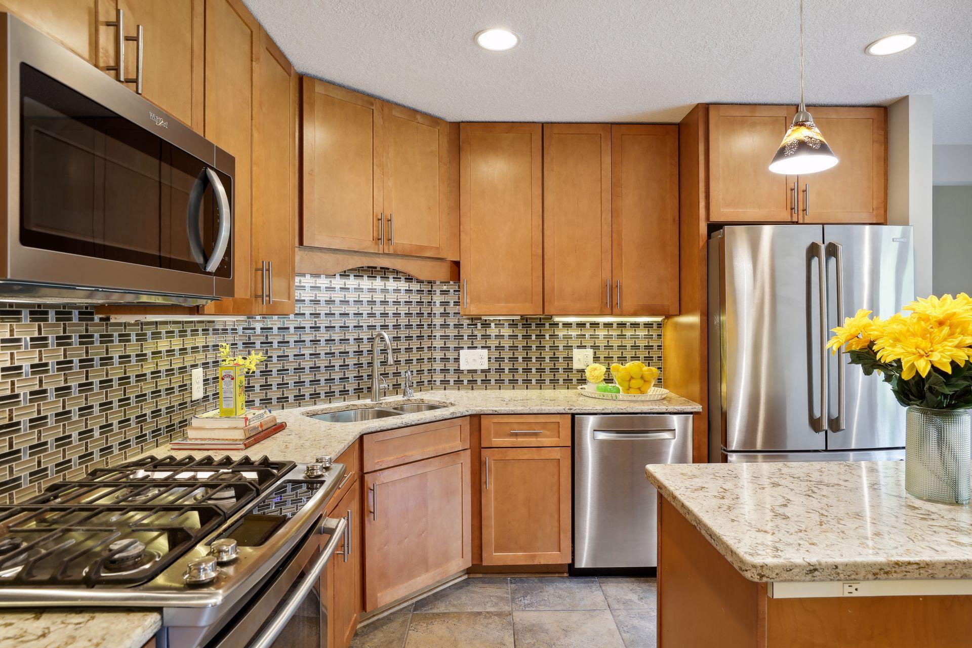Gourmet kitchen