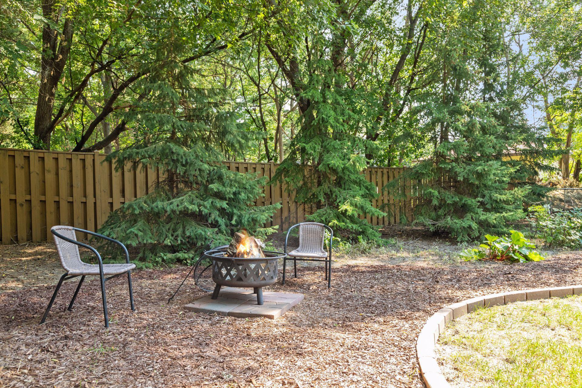 Firepit area