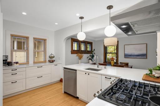 Perfect setup for hosting and engaging guests