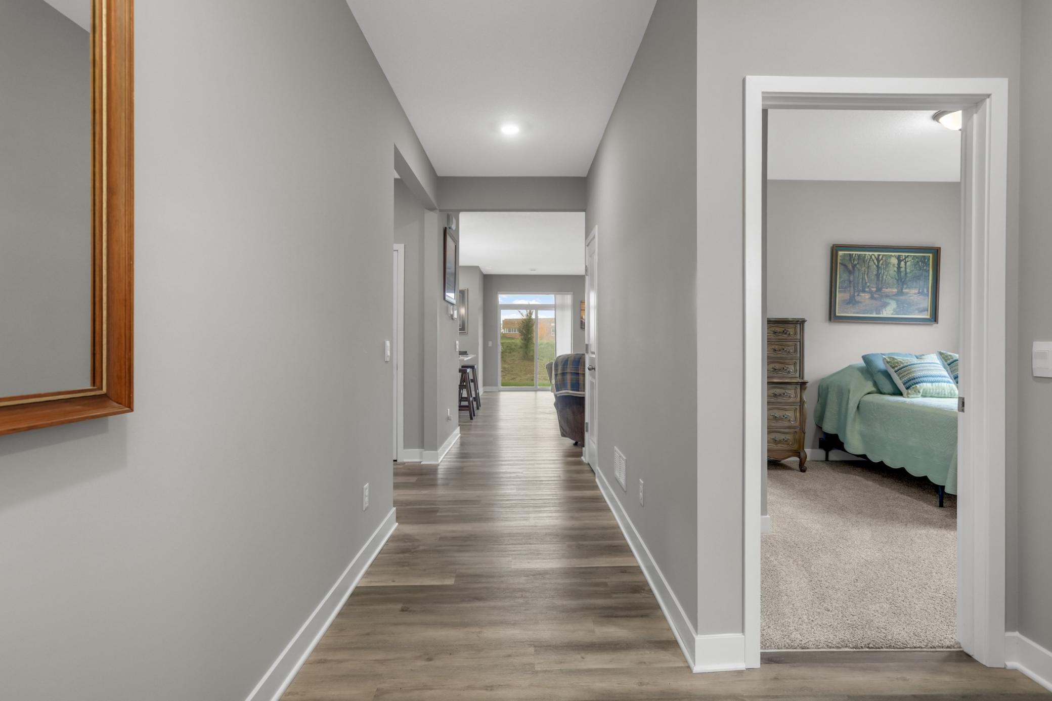 Spacious foyer greets you upon entry.