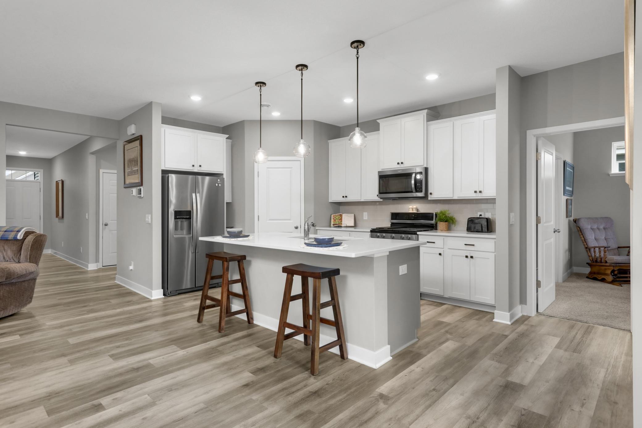 This kitchen is stunning!