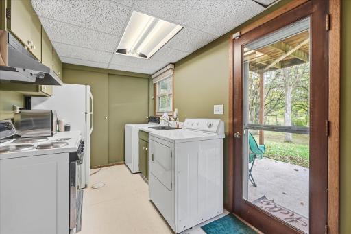 With direct access to both the backyard and garage, this setup could be ideal for a renter or extended living arrangement, offering added flexibility and privacy.