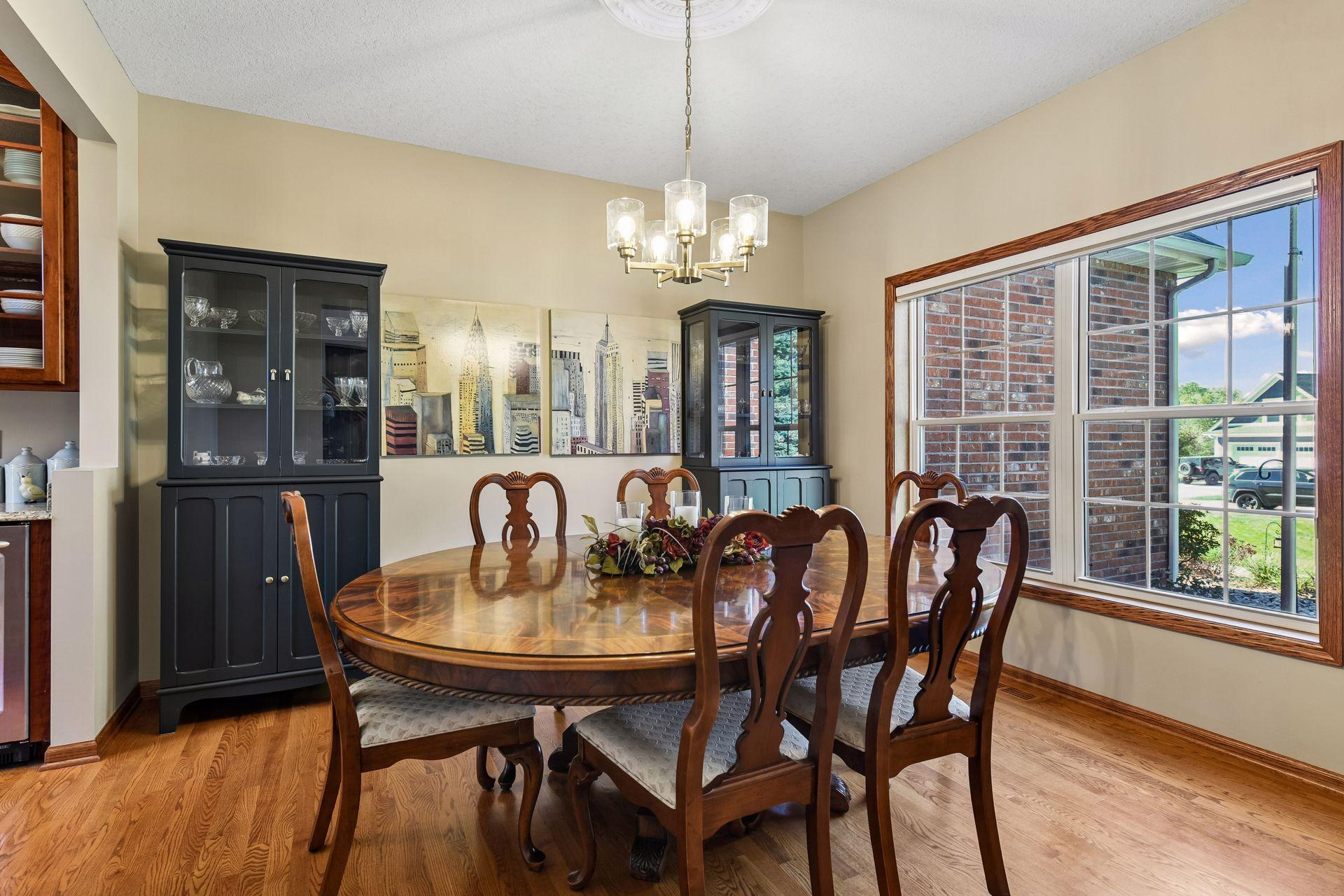The Formal Dining Room offers plenty of room to host your next celebration!