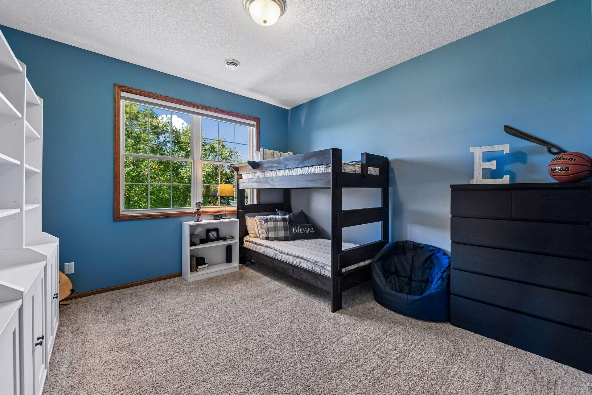 Enjoy generously sized bedrooms with high ceilings.