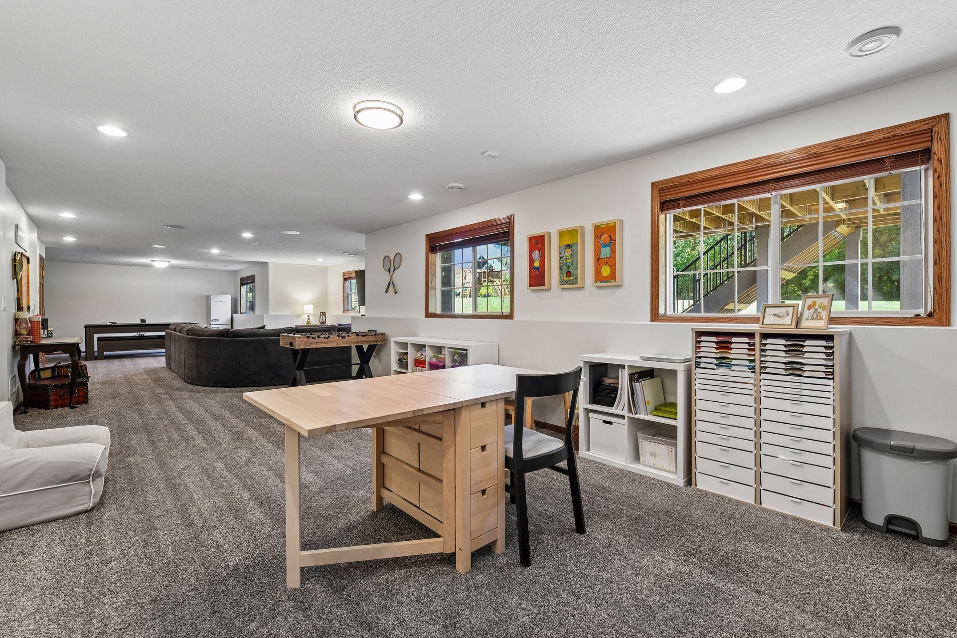 This fantastic floor plan provides room to spread out and play.