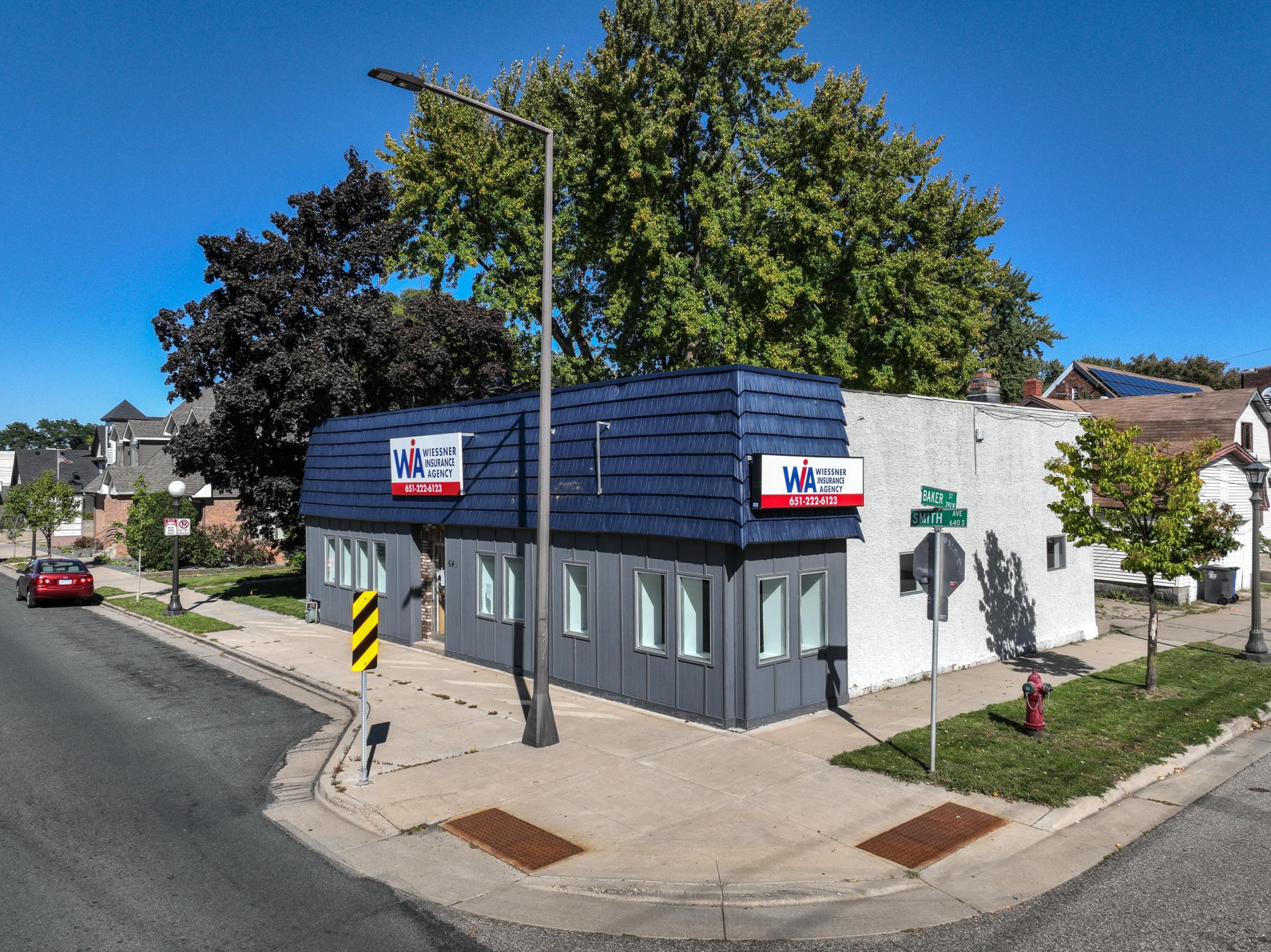 Northeast Corner of Smith Avenue and Baker Street