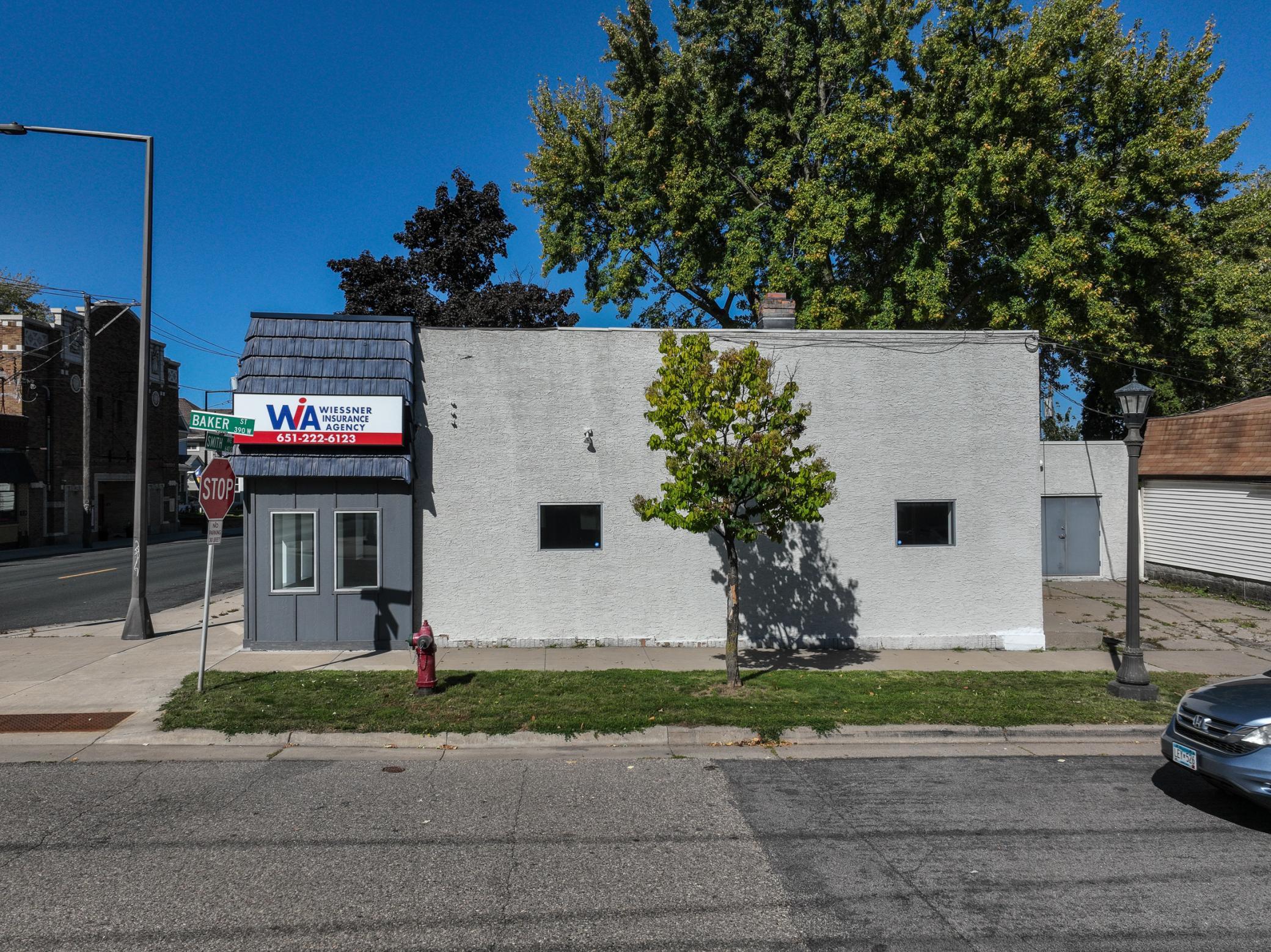 South Side of Building on Baker Street