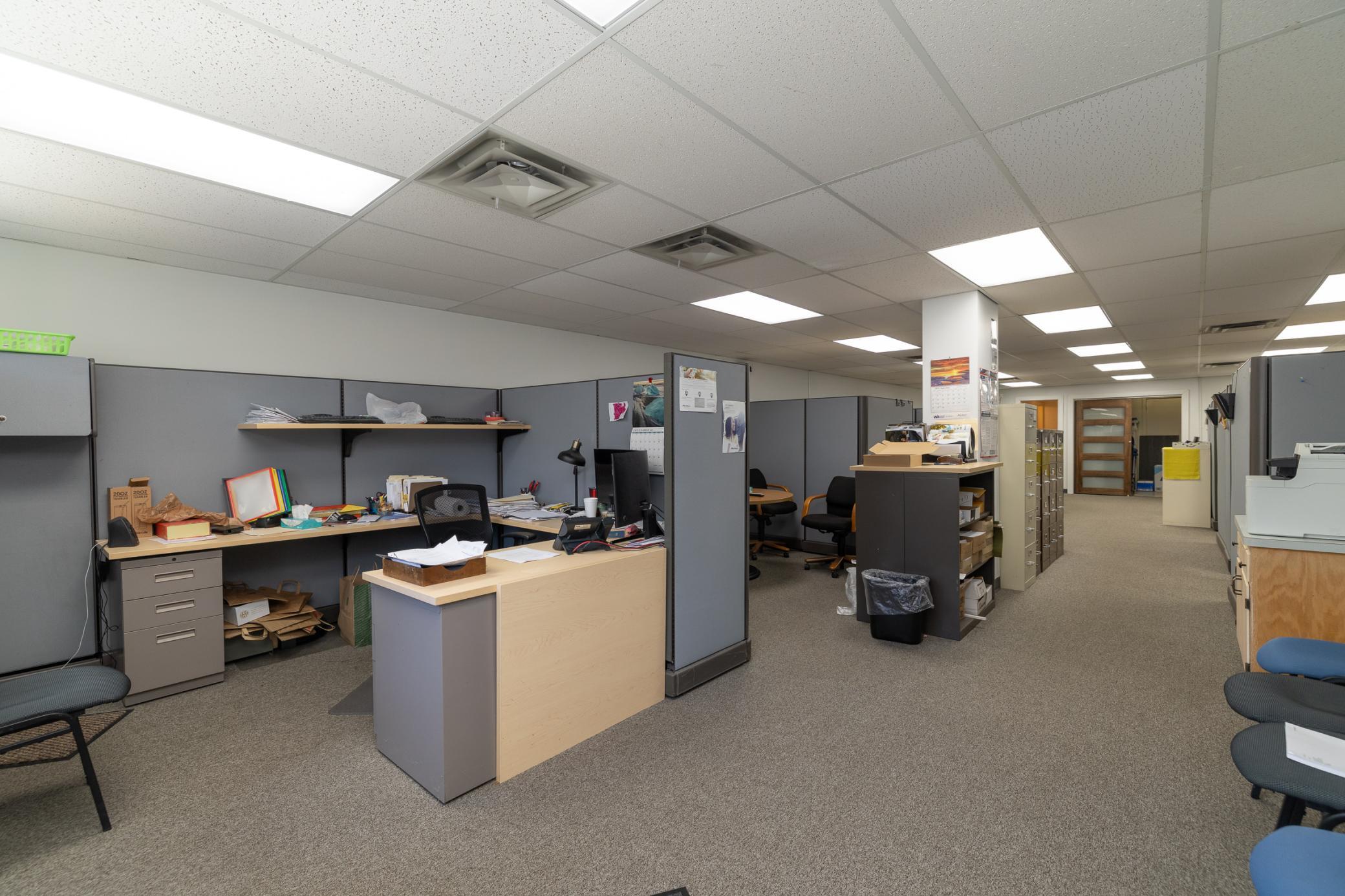 Cubicles Will Be Removed Prior to Sale