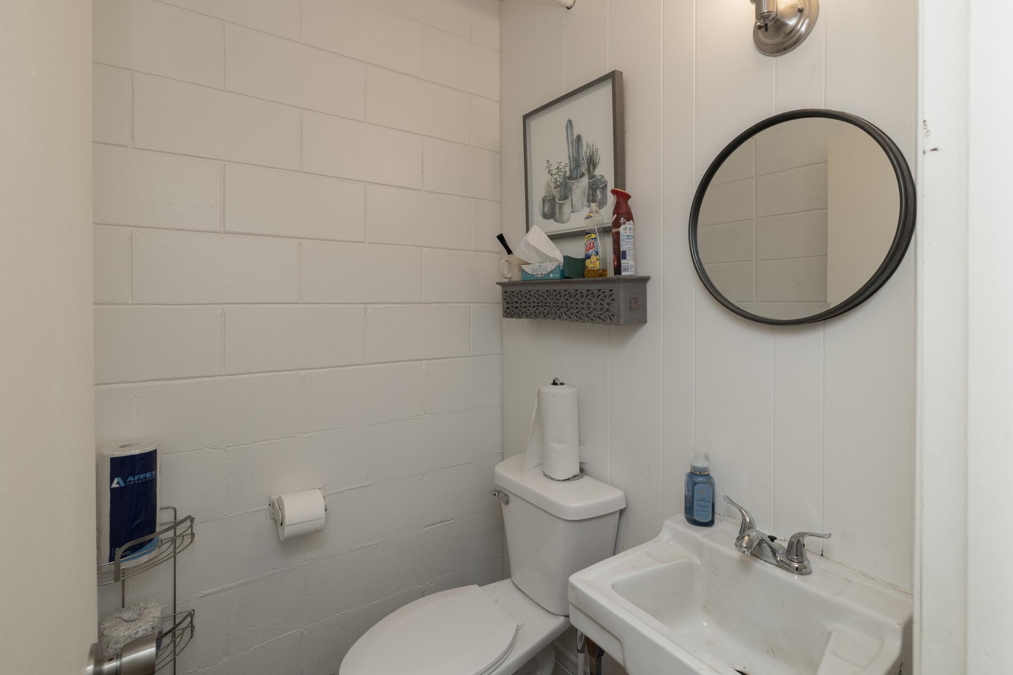 One of Two Separate Bathrooms on Insurance Side