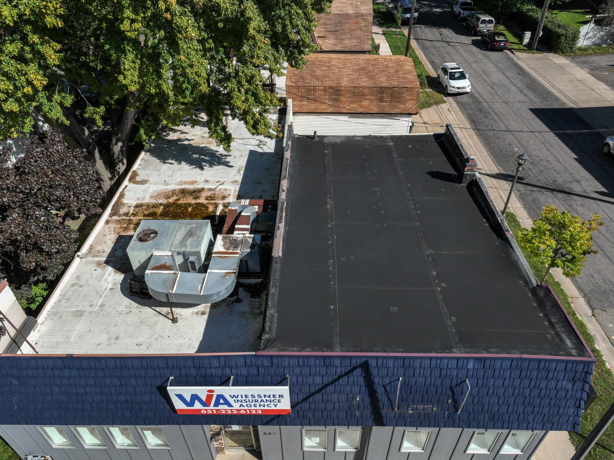 Aerial View From The Front of The Building