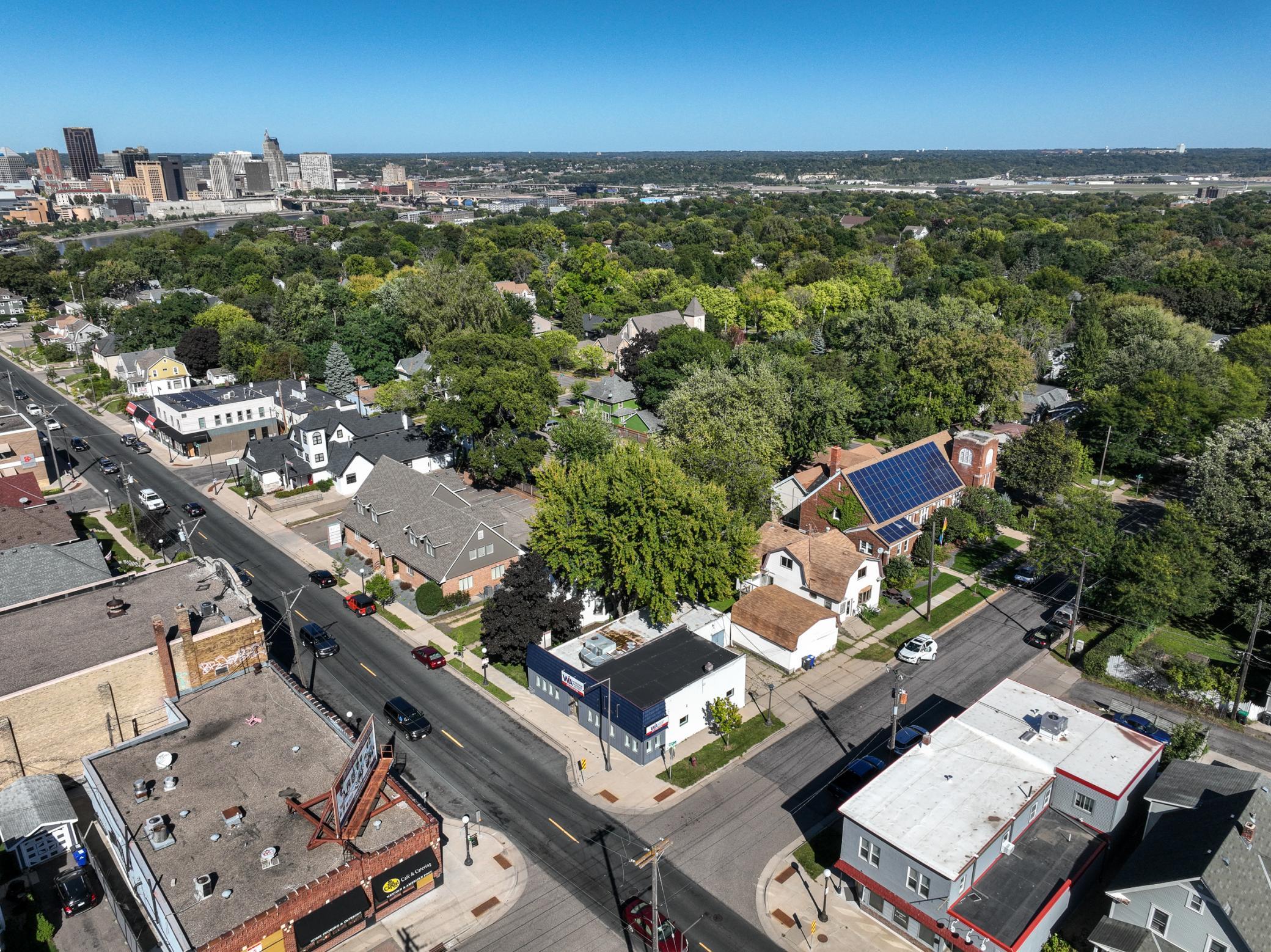 Aerial View Looking Northeast