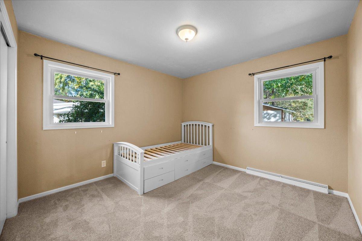 Bedroom 1, two windows