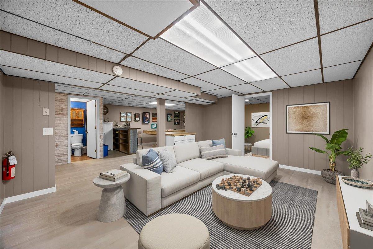 **“Virtually staged. Furniture and décor are for illustration only and are not included in the sale.”**