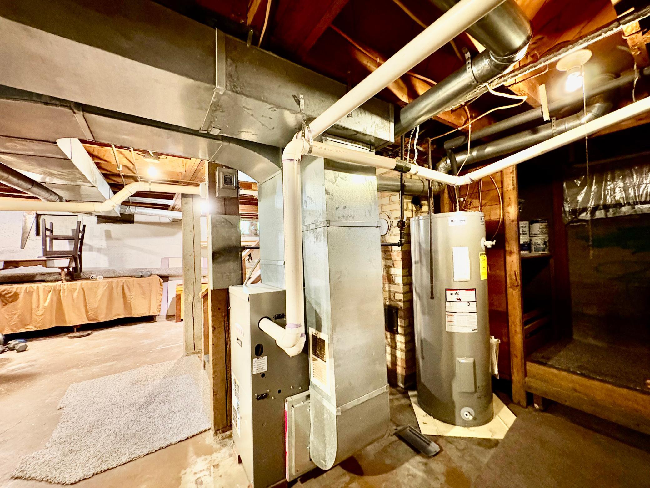 Furnace and water heater